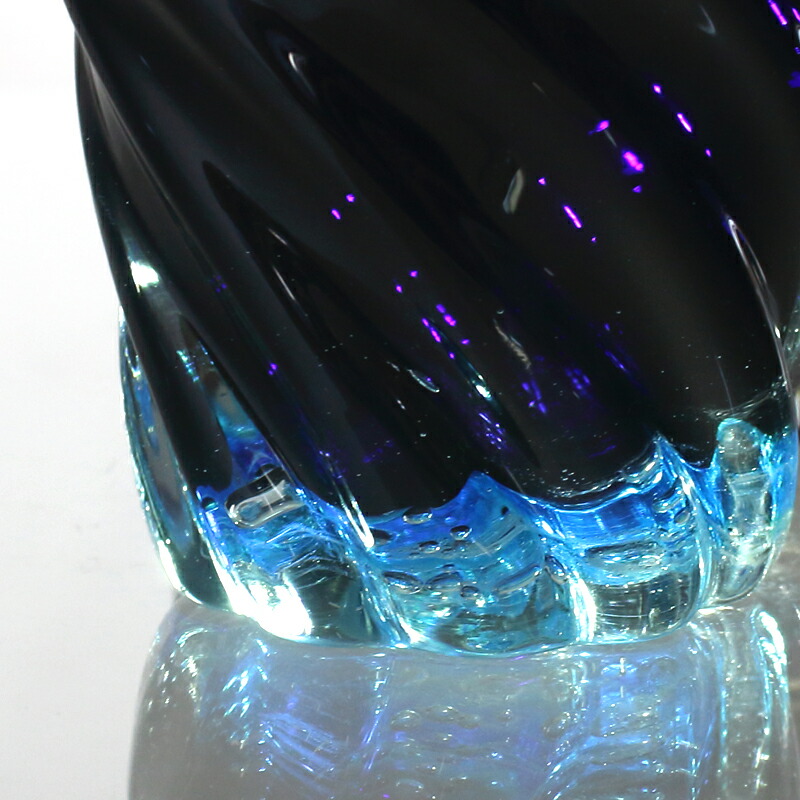 ガラス タンブラー おしゃれ プレゼント 沖縄 琉球 ガラス コップ【青