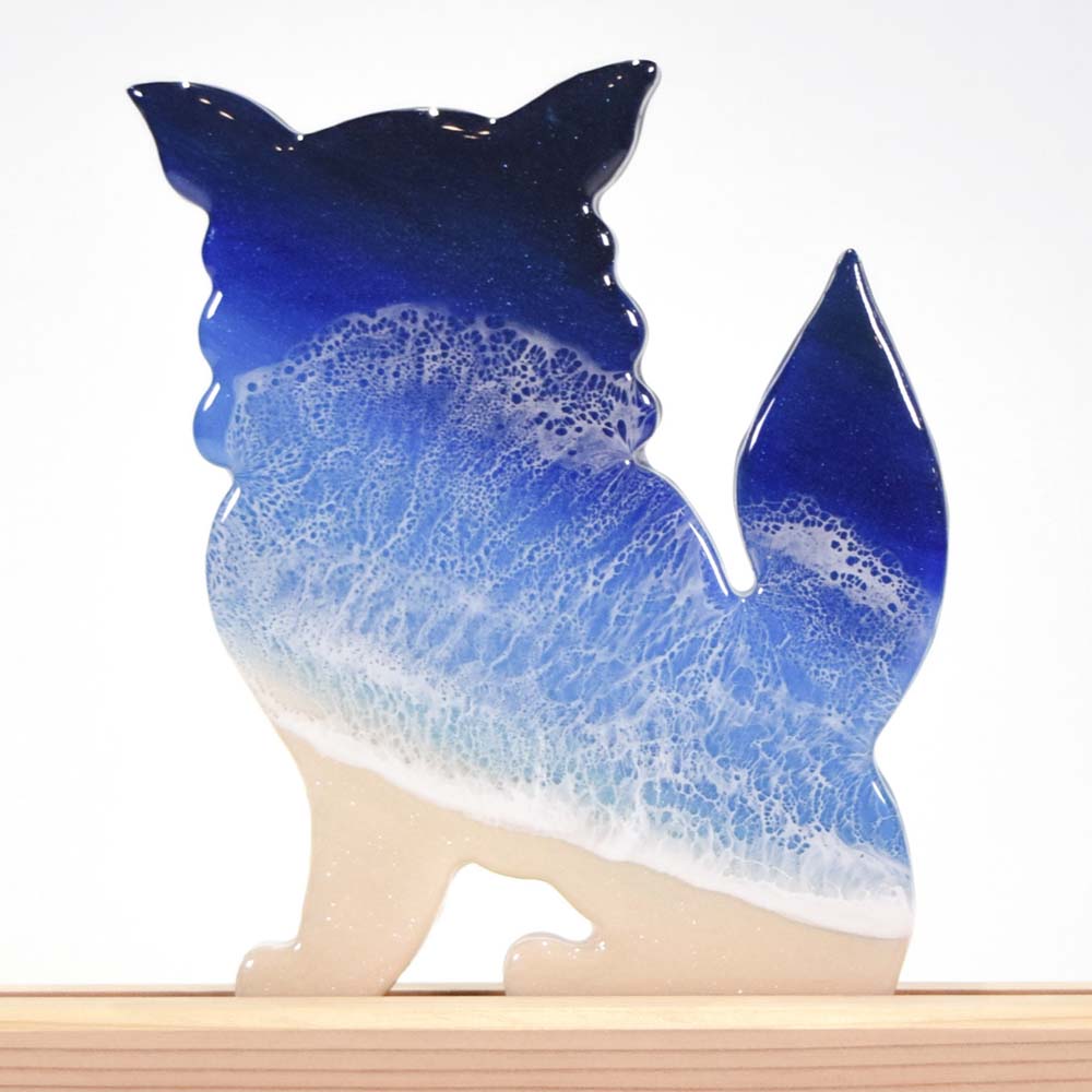 レジンアート エポキシレジン 海アート 波アート 沖縄 海 マリン 雑貨