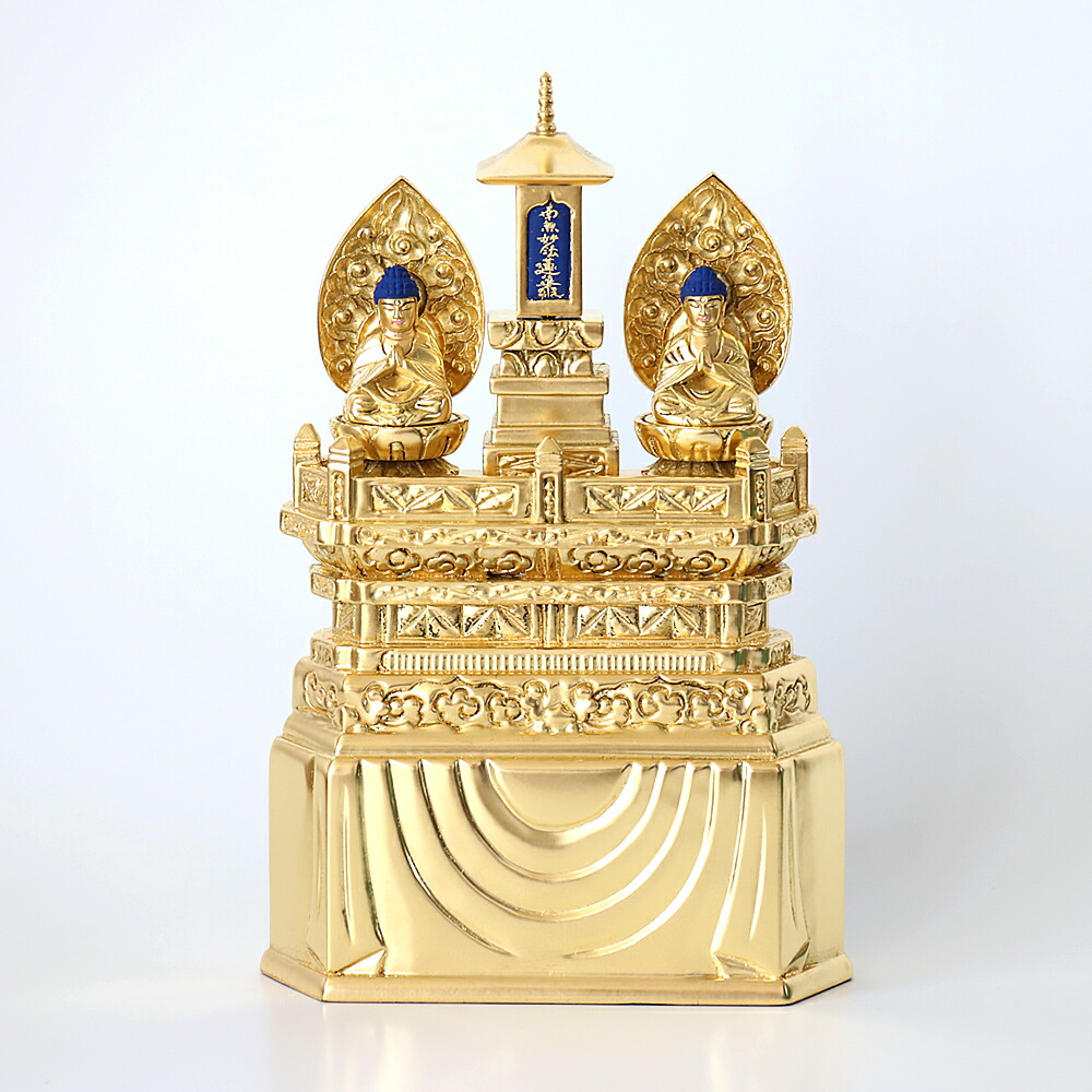 楽天市場】仏像 【純金箔】 三宝尊 0.8寸（高さ：206mm） 釈迦如来 多