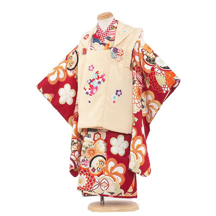 楽天市場】【レンタル】七五三 着物 3歳 女の子 レンタル アンティーク