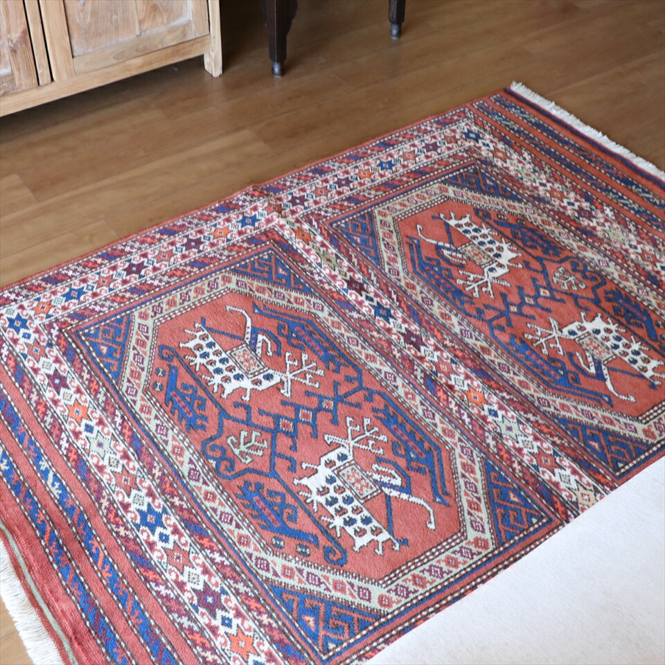 楽天市場】トルコの手織りのじゅうたん・ウール100%の新しいカーペット