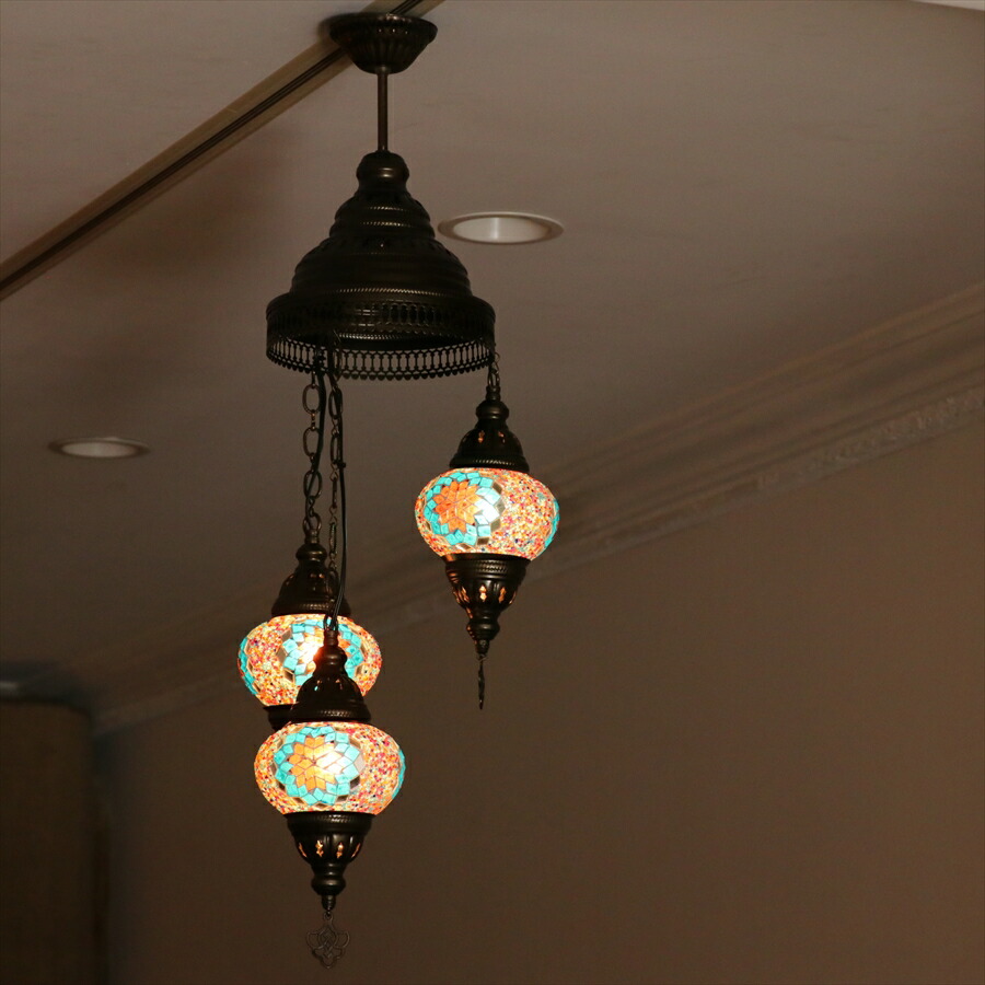 楽天市場】【10%OFFクーポン対象】モザイクランプ トルコランプ