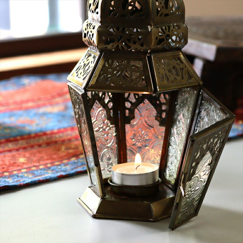 楽天市場】【15%OFFクーポン対象】モロッコランタン・キャンドル