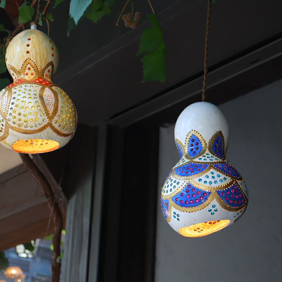 楽天市場】【10%OFFクーポン対象】ひょうたんランプ/Turkish Gourd
