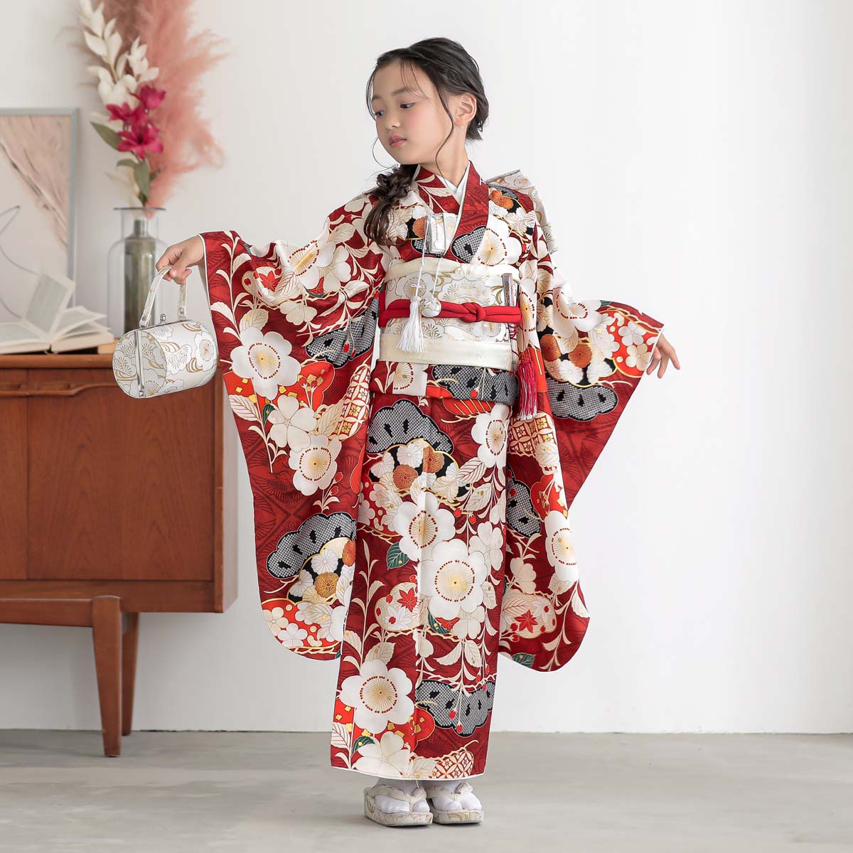 楽天市場】【レンタル】753 七五三 着物 7歳 フルセット 女の子