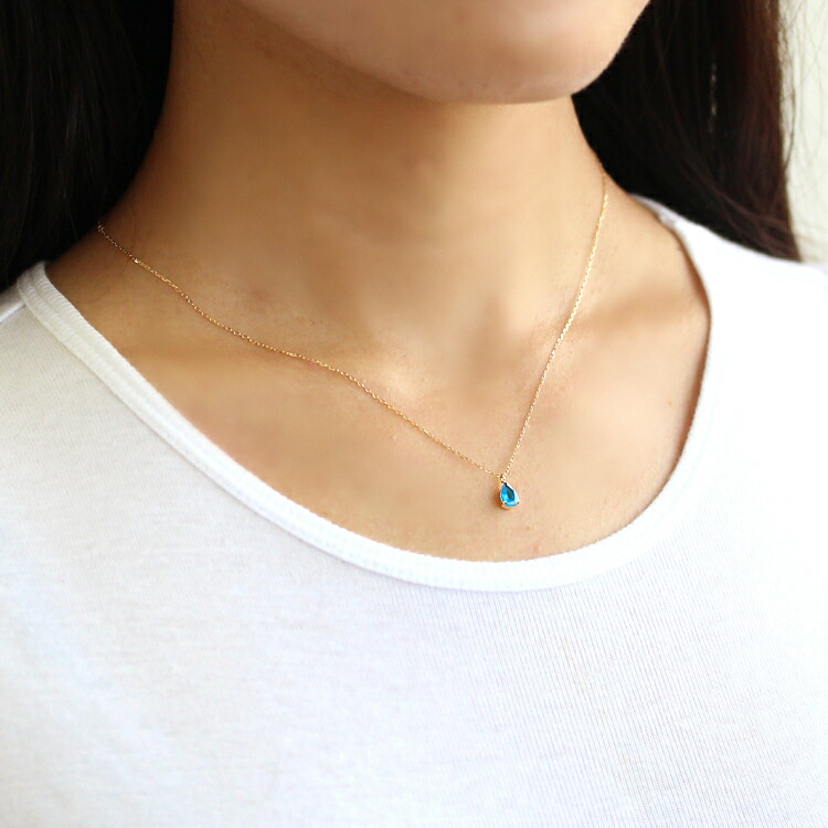 楽天市場】【最短当日出荷】 ブルーアパタイト 10K 18K ゴールド