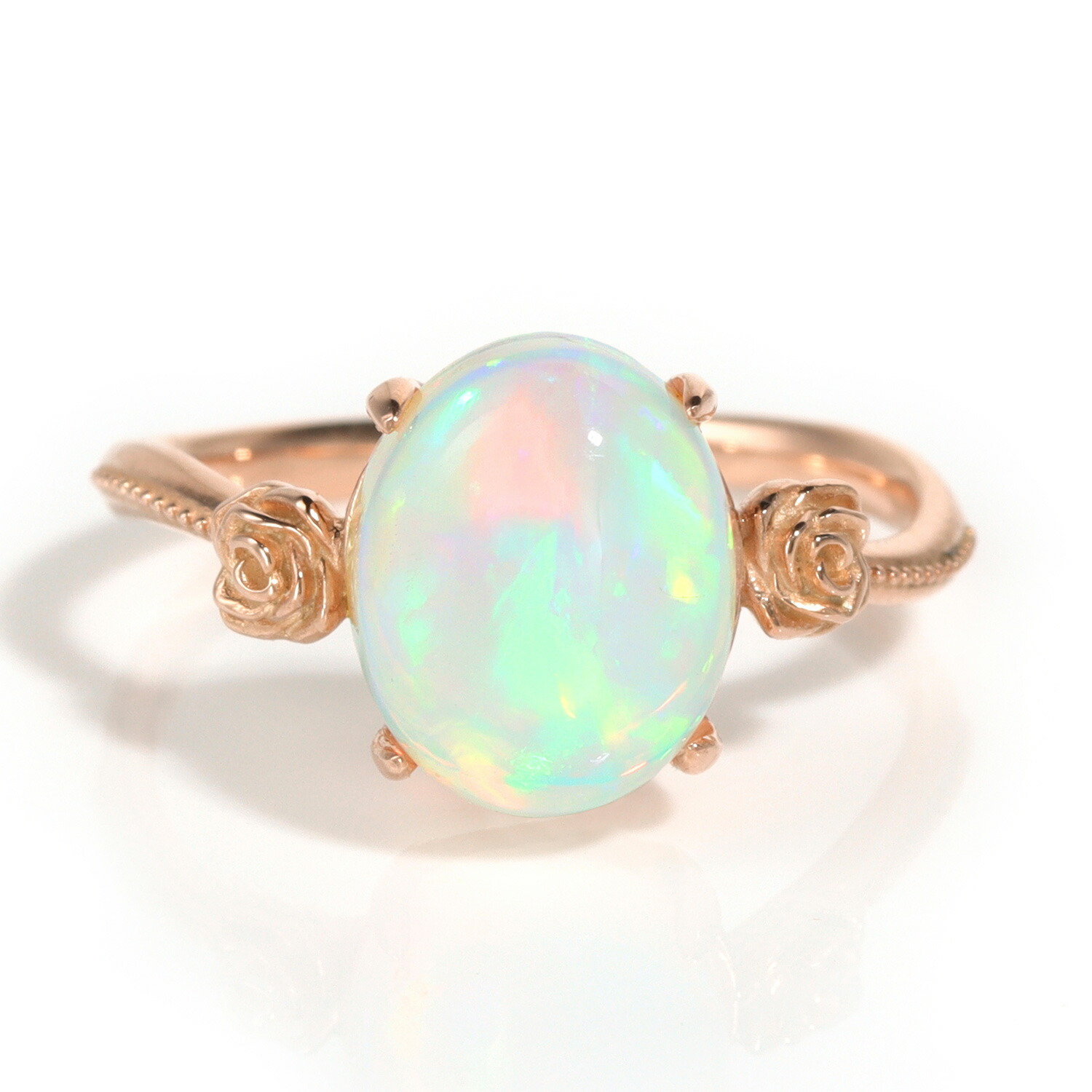 楽天市場】【最短当日出荷】薔薇の花モチーフ 1.9ctエチオピア産