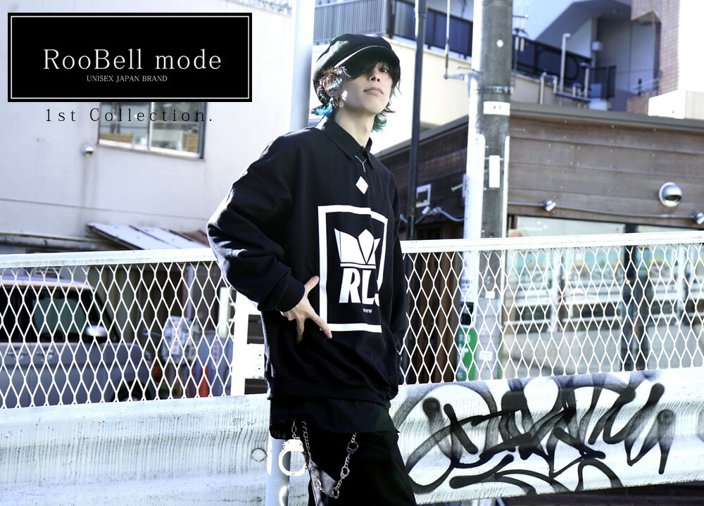 RooBell modeビッグシースルーシャツ RooBell mode 】Back Monochrome/Landscape RL3/ビッグシースルー