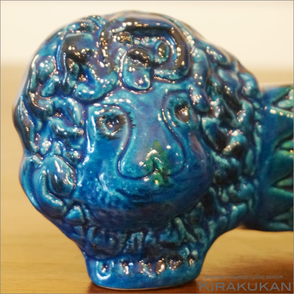 楽天市場】BITOSSI ビトッシ ライオン 置物 リミニブルー イタリア雑貨