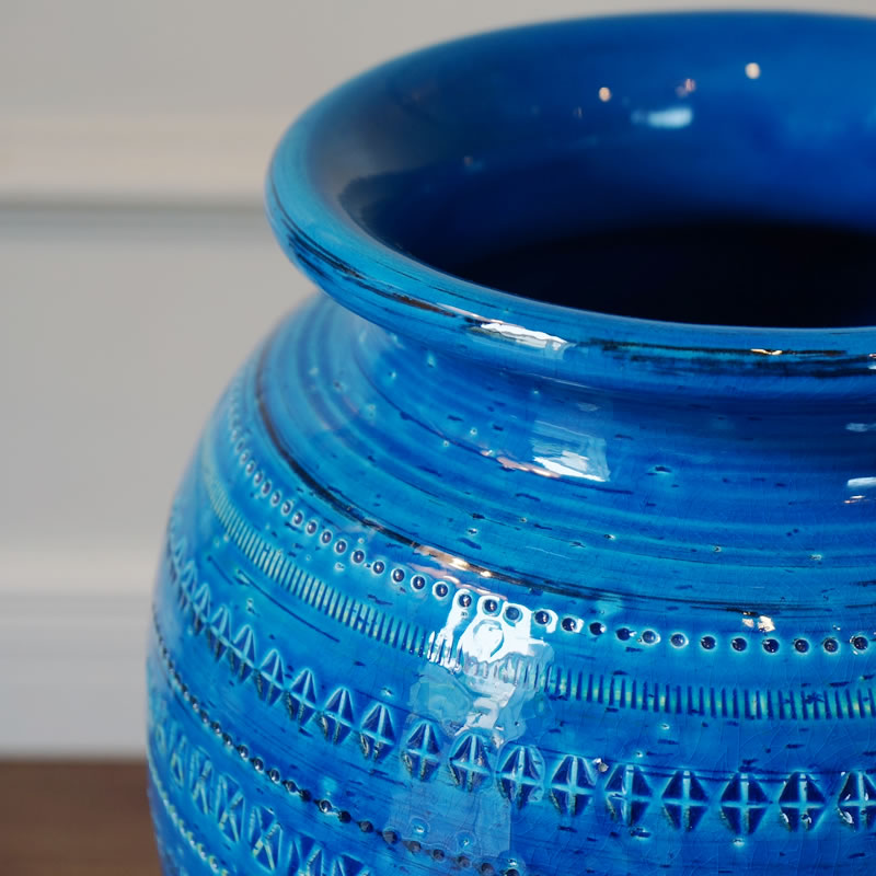 楽天市場】BITOSSI ビトッシ 傘立て 陶器 イタリア リミニブルー 丸型