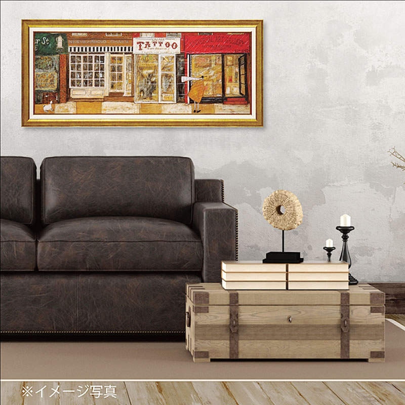楽天市場】インテリア 絵画 サムトフト 絵画 「 あなたの住む街角で