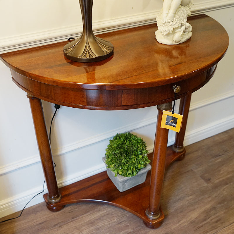 楽天市場】イタリア家具 TOSATO トサート コンソールテーブル 木製 半