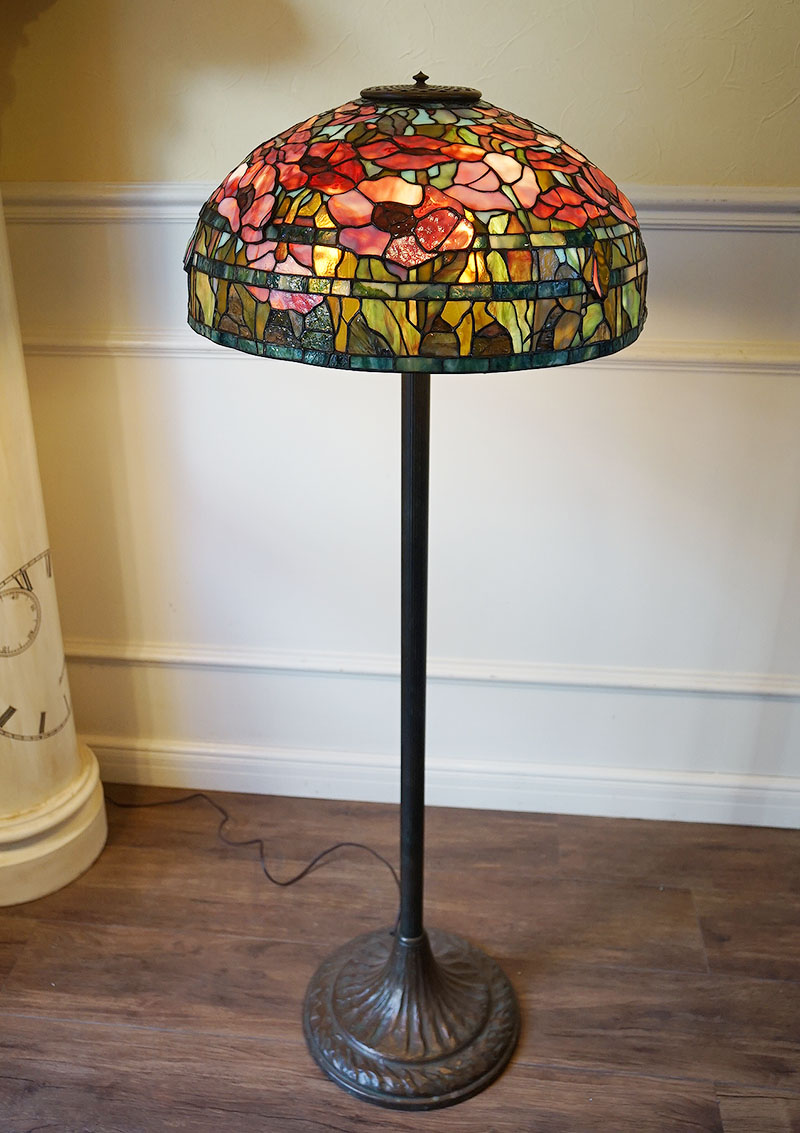 楽天市場】ヴィンテージ ステンドグラス フロアーランプ ティファニー