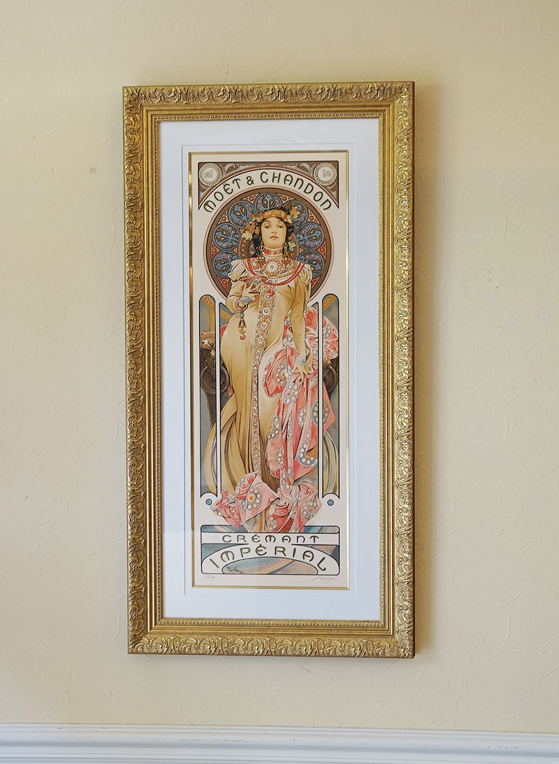 楽天市場】アルフォンス ミュシャ画 「 インペリアル IMPERIAL 」 複製
