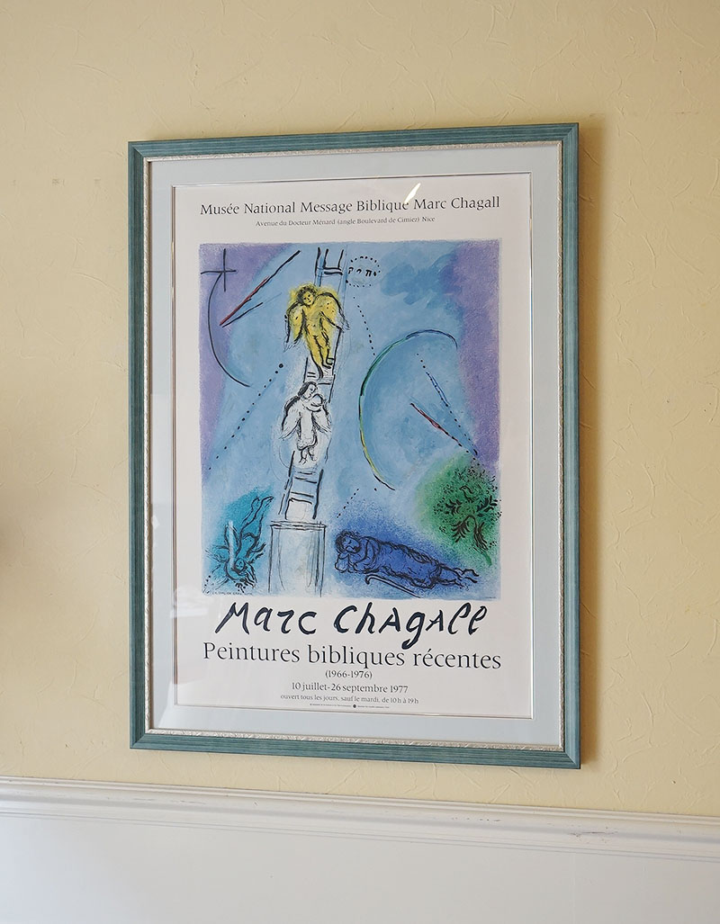 楽天市場】ヴィンテージ マルク シャガール画 「 ヤコブのハシゴ