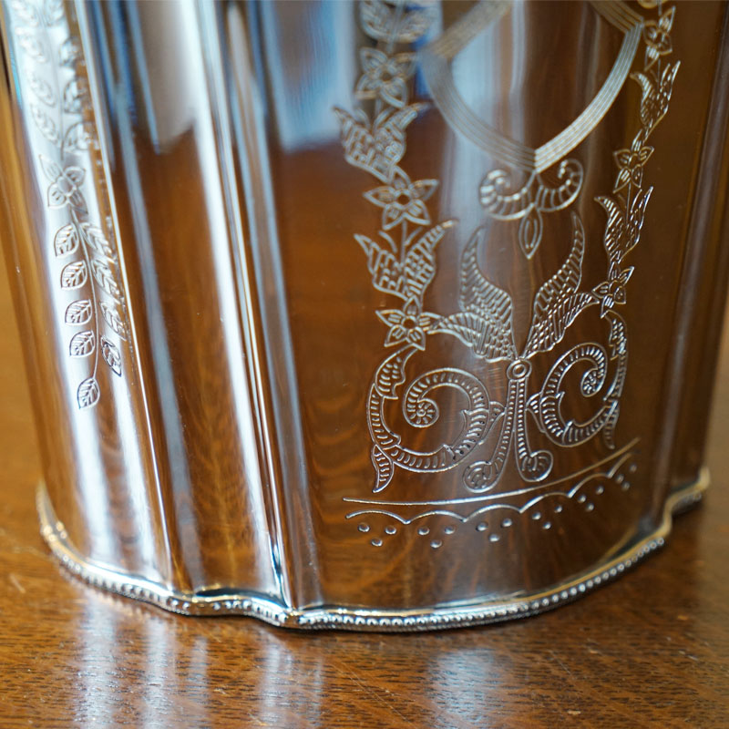 楽天市場】ワインクーラー おしゃれ 真鍮 ブラス製 シルバー