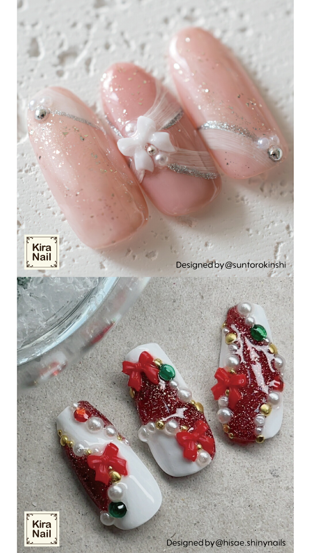 楽天市場】KiraNail プチPリボン 10個入/5個入☆ネイルパーツ ジェル