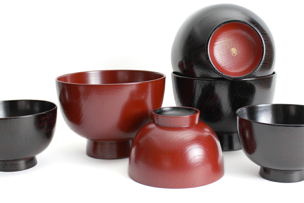 楽天市場】喜八工房 欅 ロングライフ大椀 木製 丼椀 お椀 山中漆器