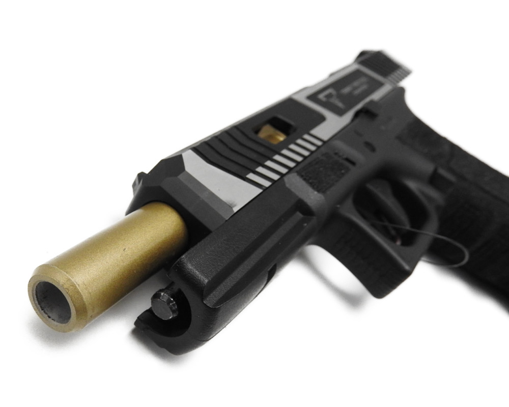 Double Bell ガスガン グロック34 ブラック＆シルバー ジョンウィック