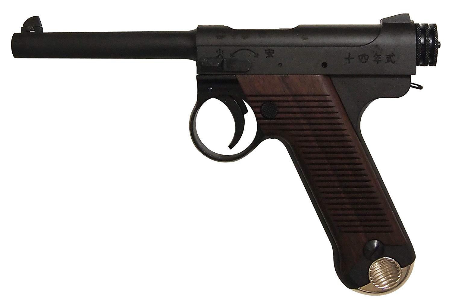 日本軍 マルシン 南部十四年式拳銃 前期型 ブラックモデル HW ローズ