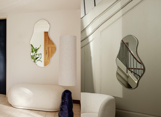 お取り寄せ】Ferm Living (ファームリビング) Pond Mirror (ポンド