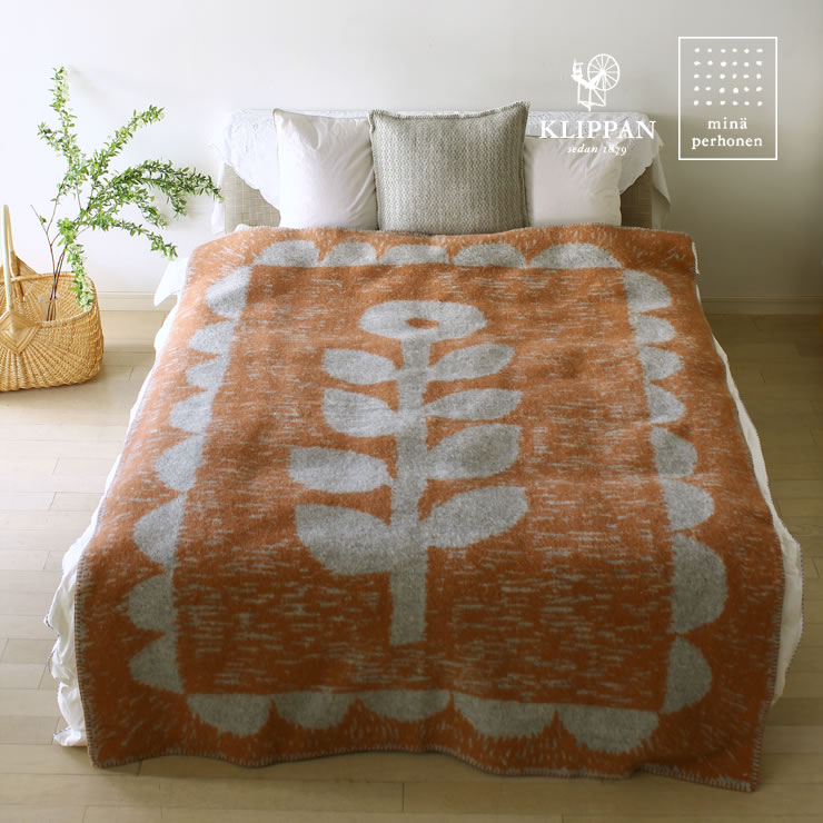 楽天市場】KLIPPAN（クリッパン）ウールブランケットミナ ペルホネン