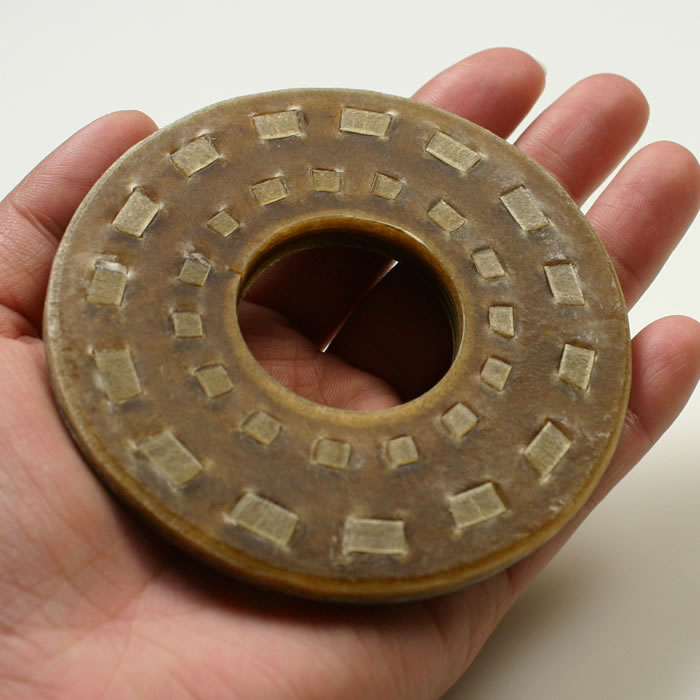 剣道 竹刀用・鍔(つば・ツバ)○特製二筋縫合せ鍔 Lサイズ(T-T2L) 竹刀