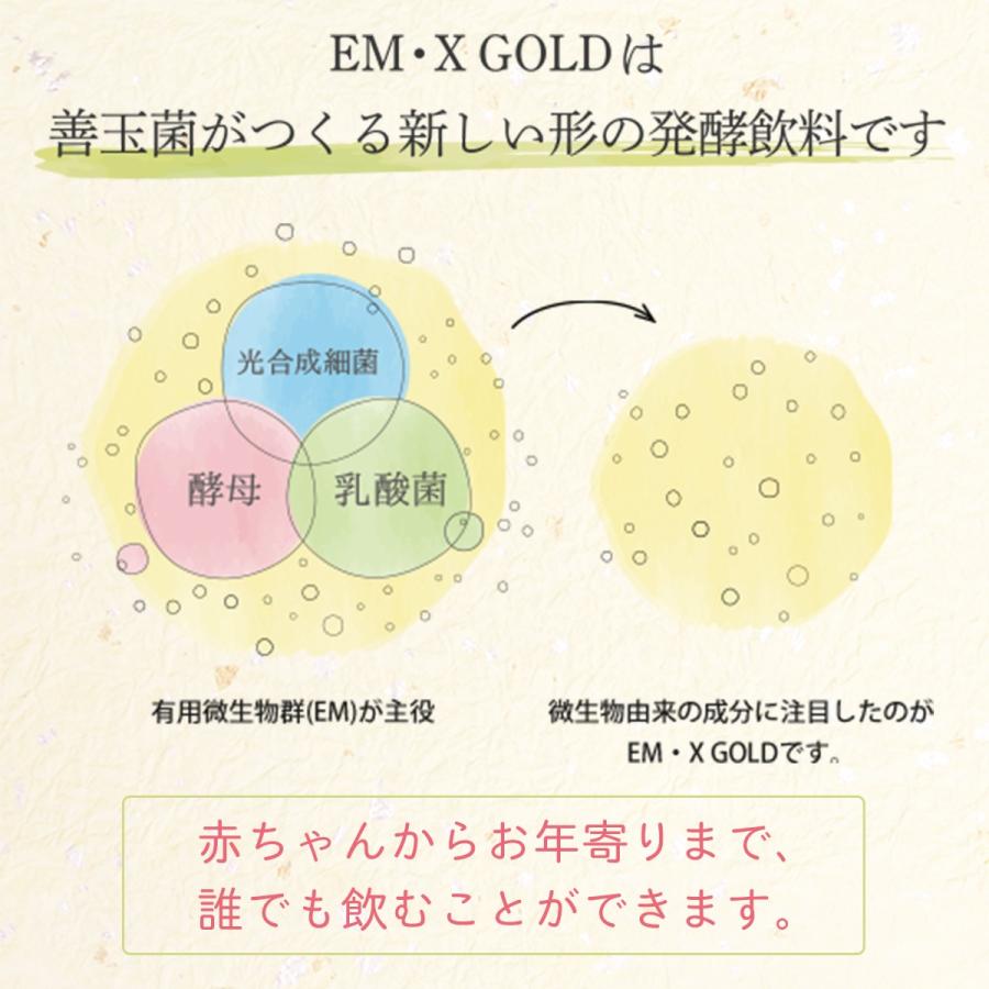 楽天市場】(EMXGOLD10ml分包携帯タイプ付き)EMX GOLD500m飲むEM菌