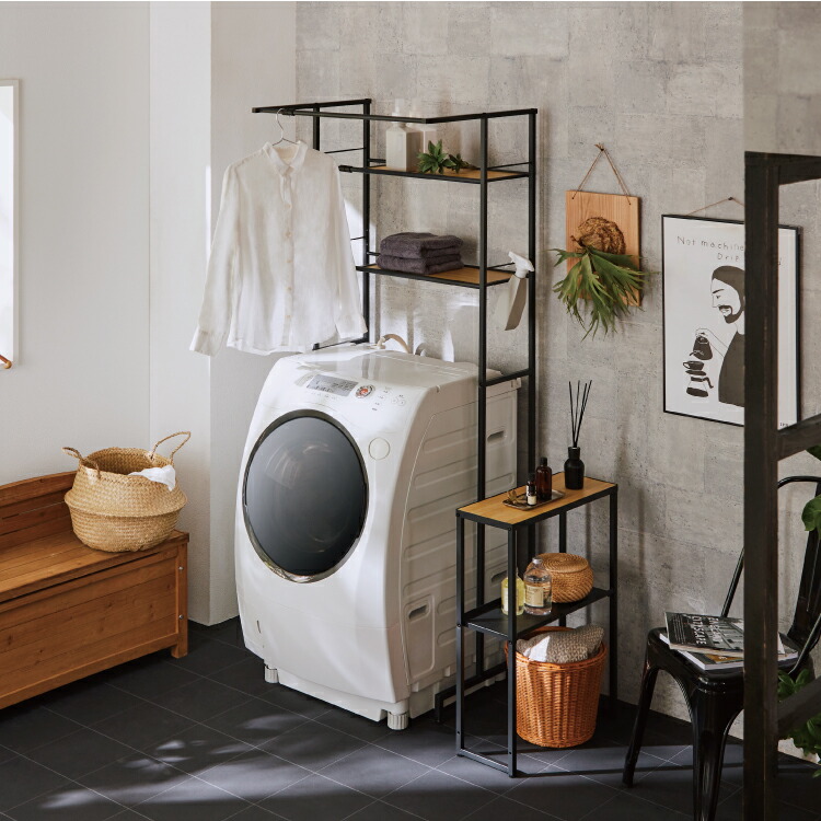 楽天市場】洗濯機 サイドラック【 収納 隙間 隙間収納 ランドリー収納
