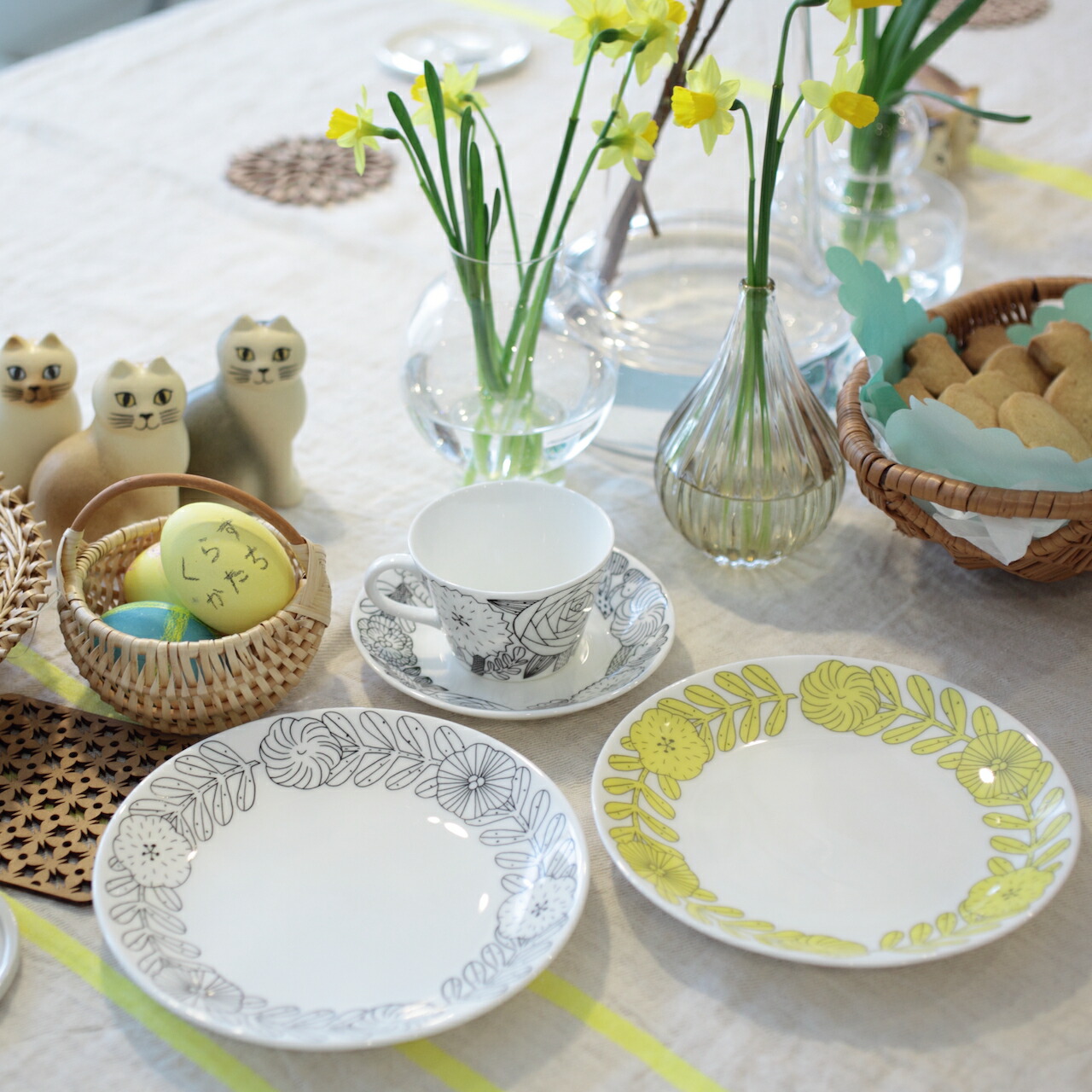 GUSTAVSBERG × 鹿児島睦 april april Plate 18cm グスタフスベリ