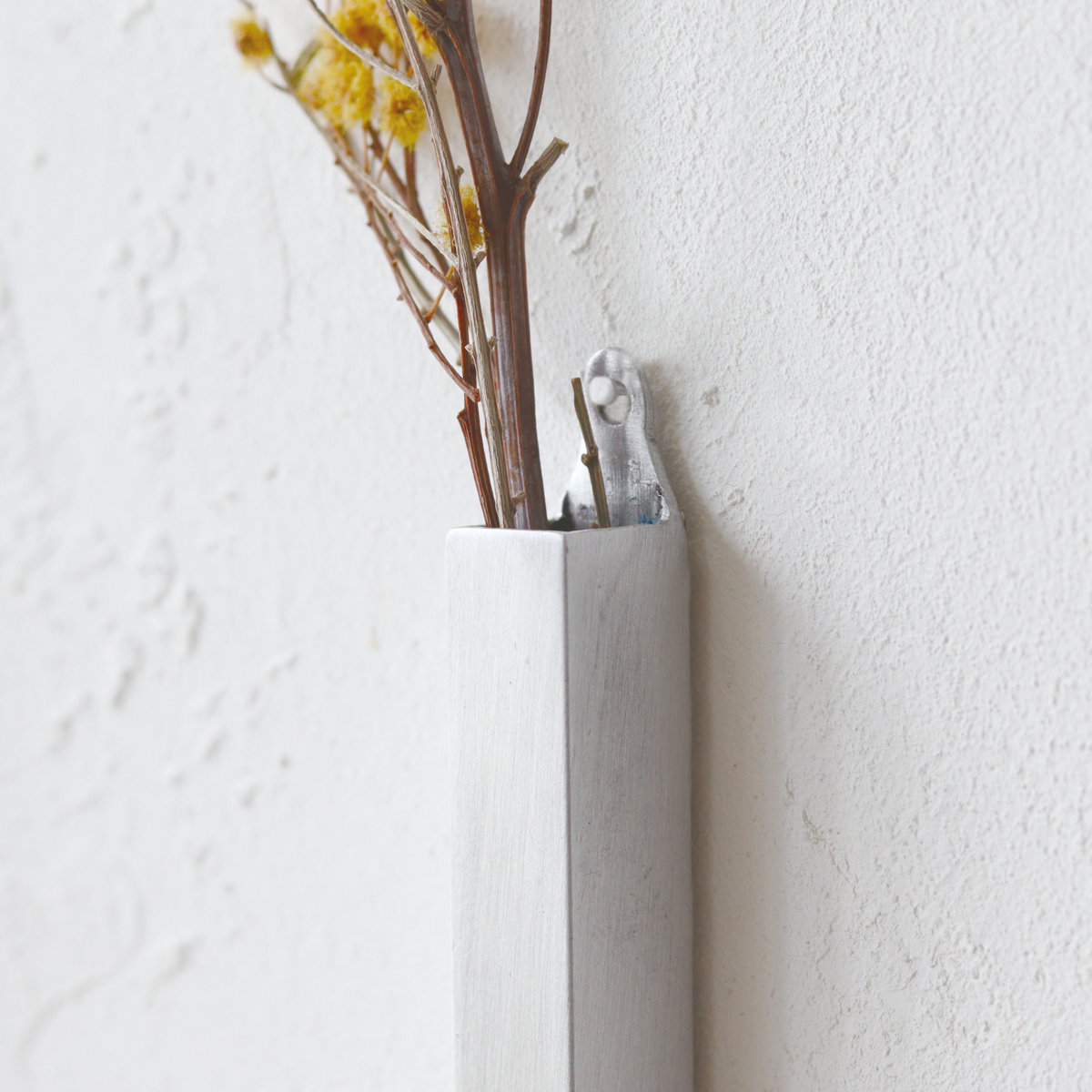 楽天市場】花瓶 インブルーム アルミウォールシリンダー S フラワー