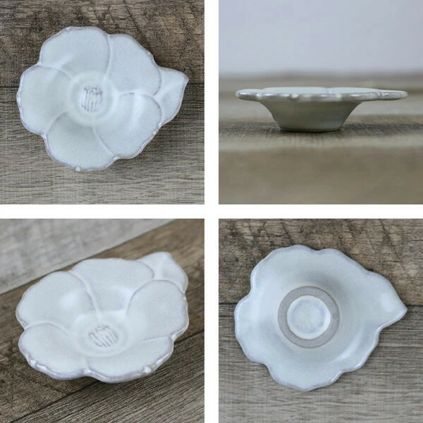 楽天市場】プレート 8cm 輪花皿 花皿 花シリーズ 洋食器 陶器 日本製