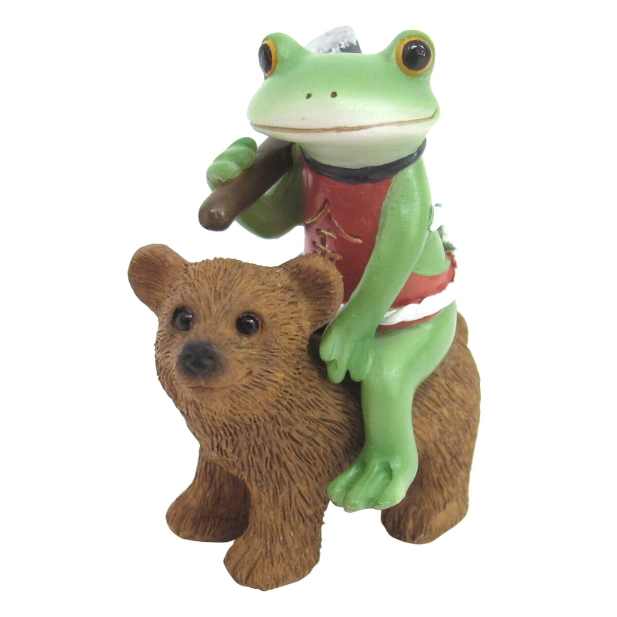楽天市場】オブジェ カエル 金タロウと熊 Copeau （ 置き物 コポー