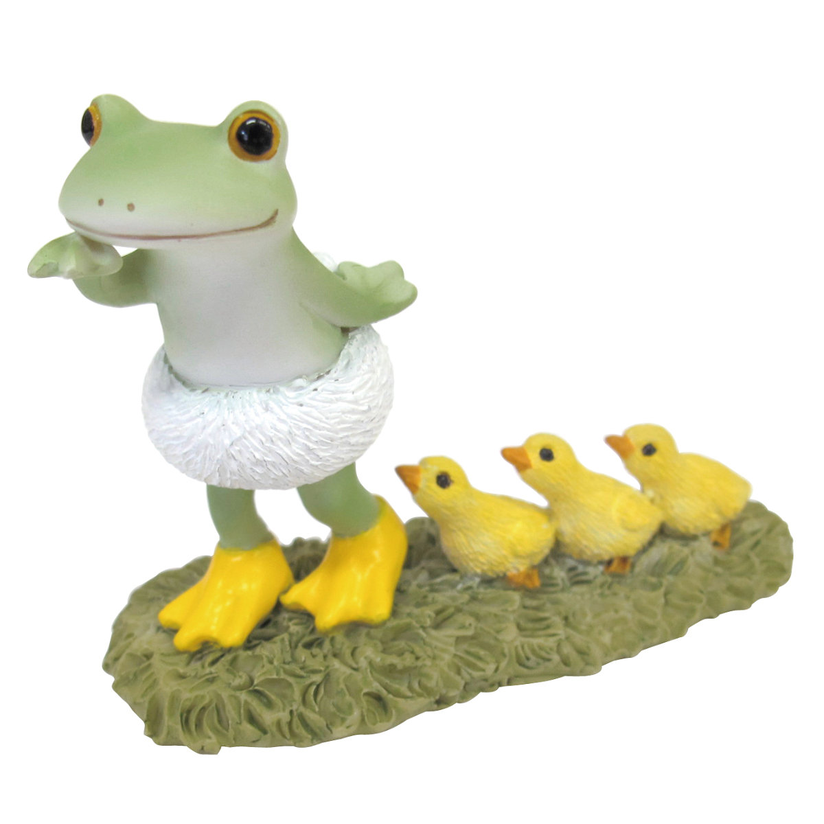 楽天市場】置き物 アヒルごっこ Copeau コポー （ カエル コポタロウ