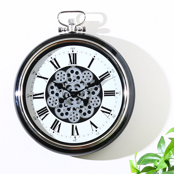 楽天市場】掛け時計 ギア L 壁掛け 時計 インテリア アナログ （ 送料