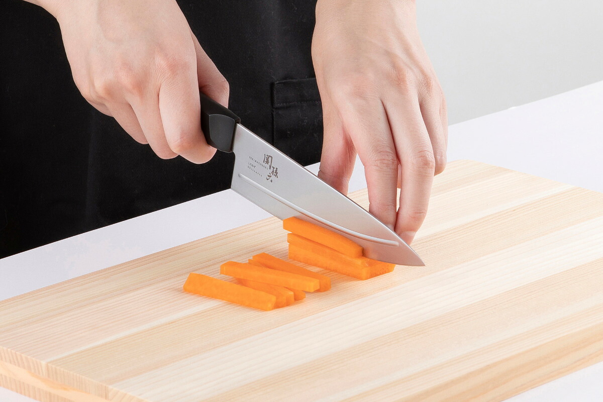 楽天市場】万能包丁 15cm 関孫六 しろねず 日本製 マルチナイフ 貝印