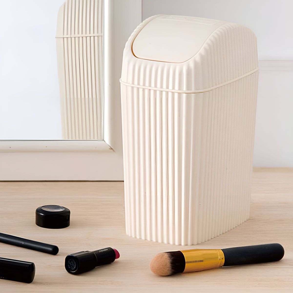 楽天市場】ゴミ箱 4L ふた付き ウェイビー スイング くず入れ シンプル