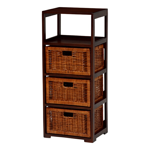 楽天市場】ラタンチェスト 4段2列 ランドリーチェスト 籐家具 幅78cm