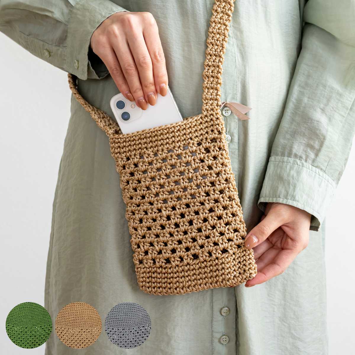 楽天市場】スマホショルダー マルシェシリーズ スマホショルダーバッグ