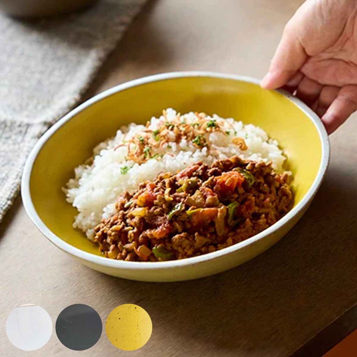 楽天市場】プレート 22cm Palm パーム 陶器 （ 食洗器対応 カレー皿