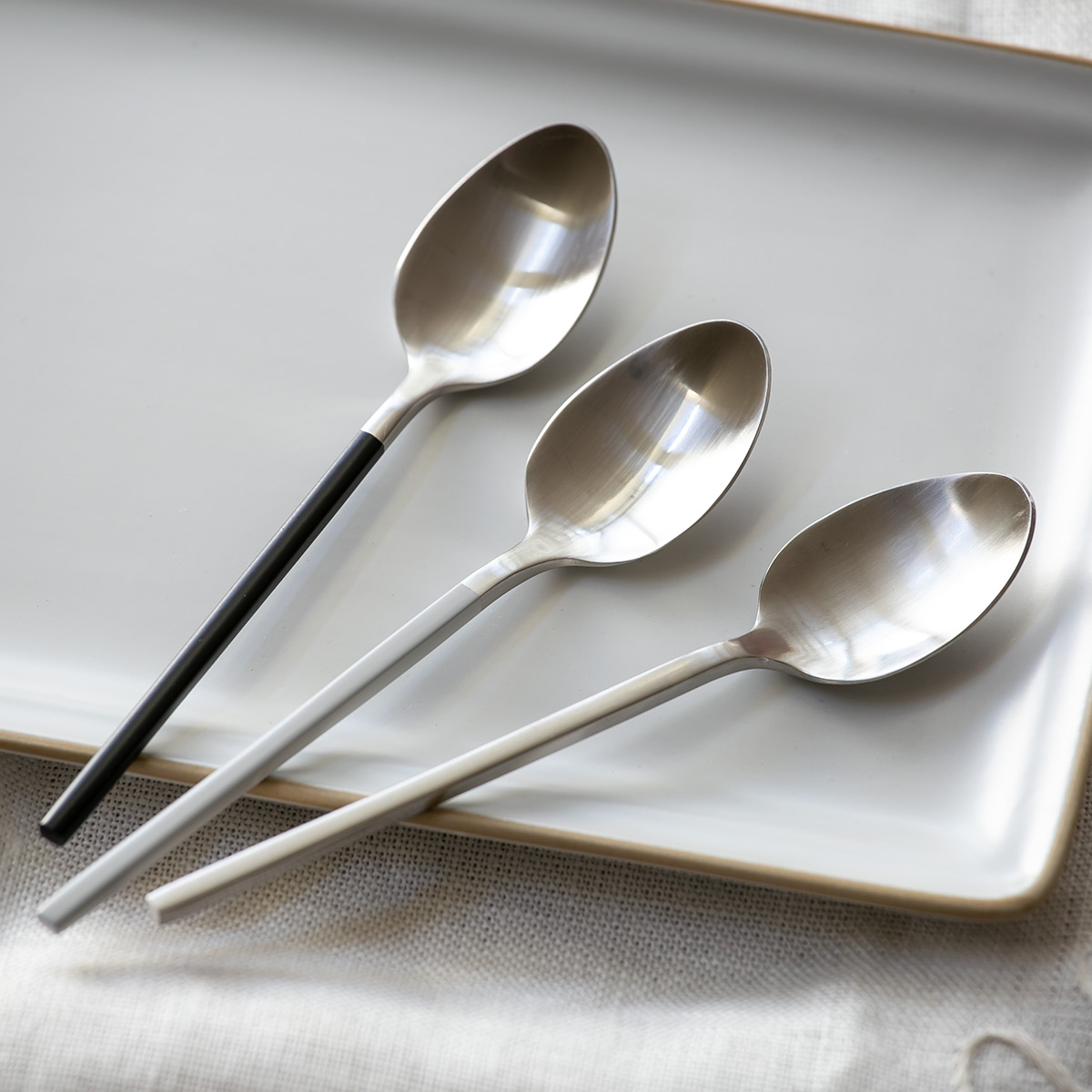 楽天市場】コーヒースプーン 14cm エッジライン ステンレス （ 食洗機