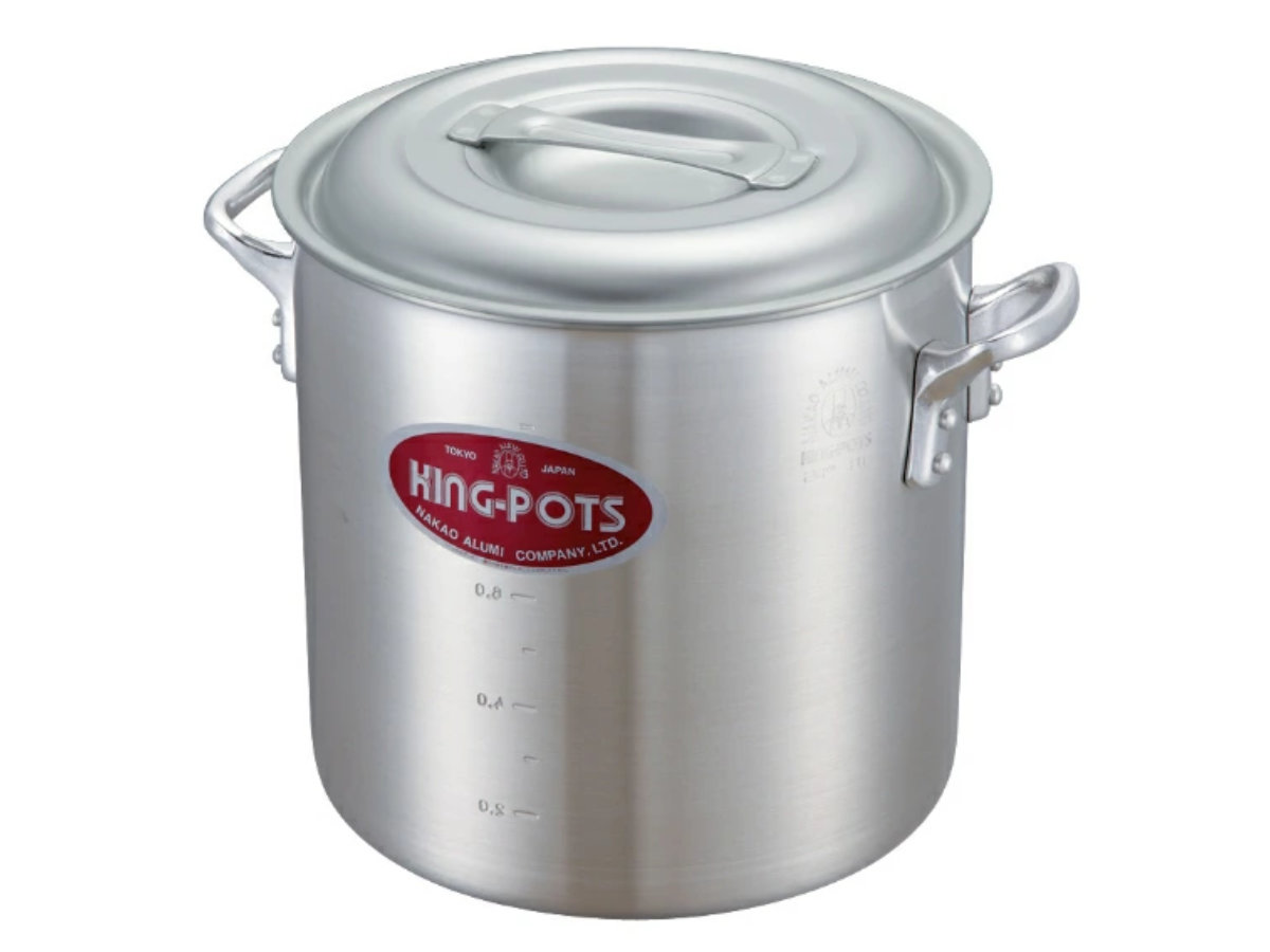 楽天市場】寸胴鍋 42cm 57L ガス火専用 キングポット 業務用 中尾