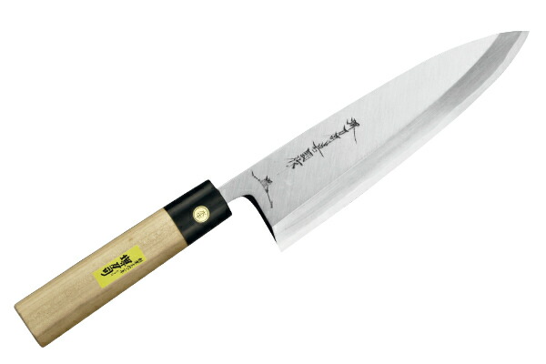 楽天市場】包丁 出刃包丁 岩国作 刃渡り 195mm 堺刀司 （ 送料無料