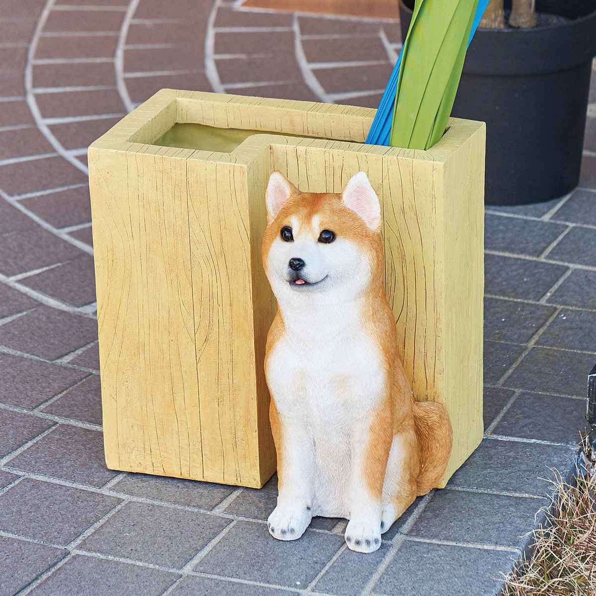 楽天市場】傘立て 屋外兼用 DOG （ 送料無料 アンブレラスタンド 傘立