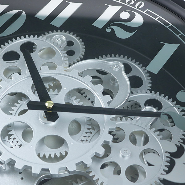 楽天市場】掛け時計 ギアクロック Gear Clock 直径39cm （ 壁掛け時計