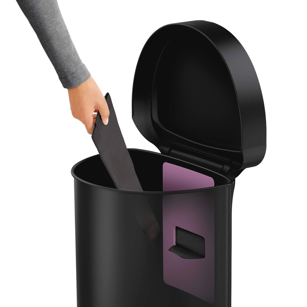 楽天市場】simplehuman ゴミ箱 45L 正規品 センサーカン セミラウンド