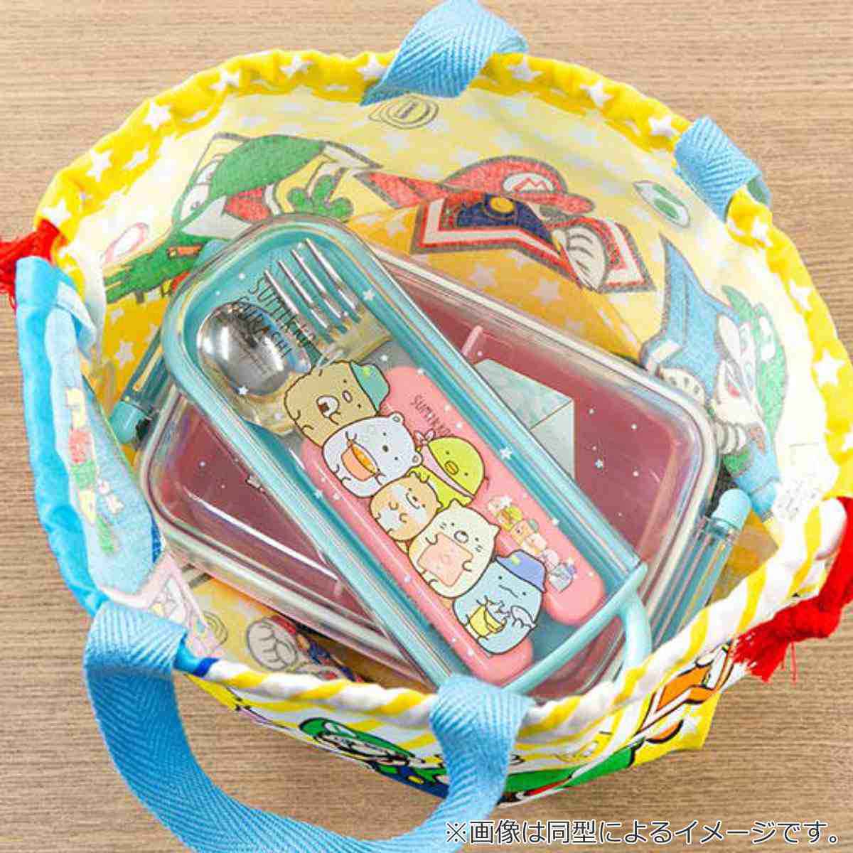 楽天市場】弁当袋 巾着 となりのトトロ さんぽみち （ トトロ お弁当袋