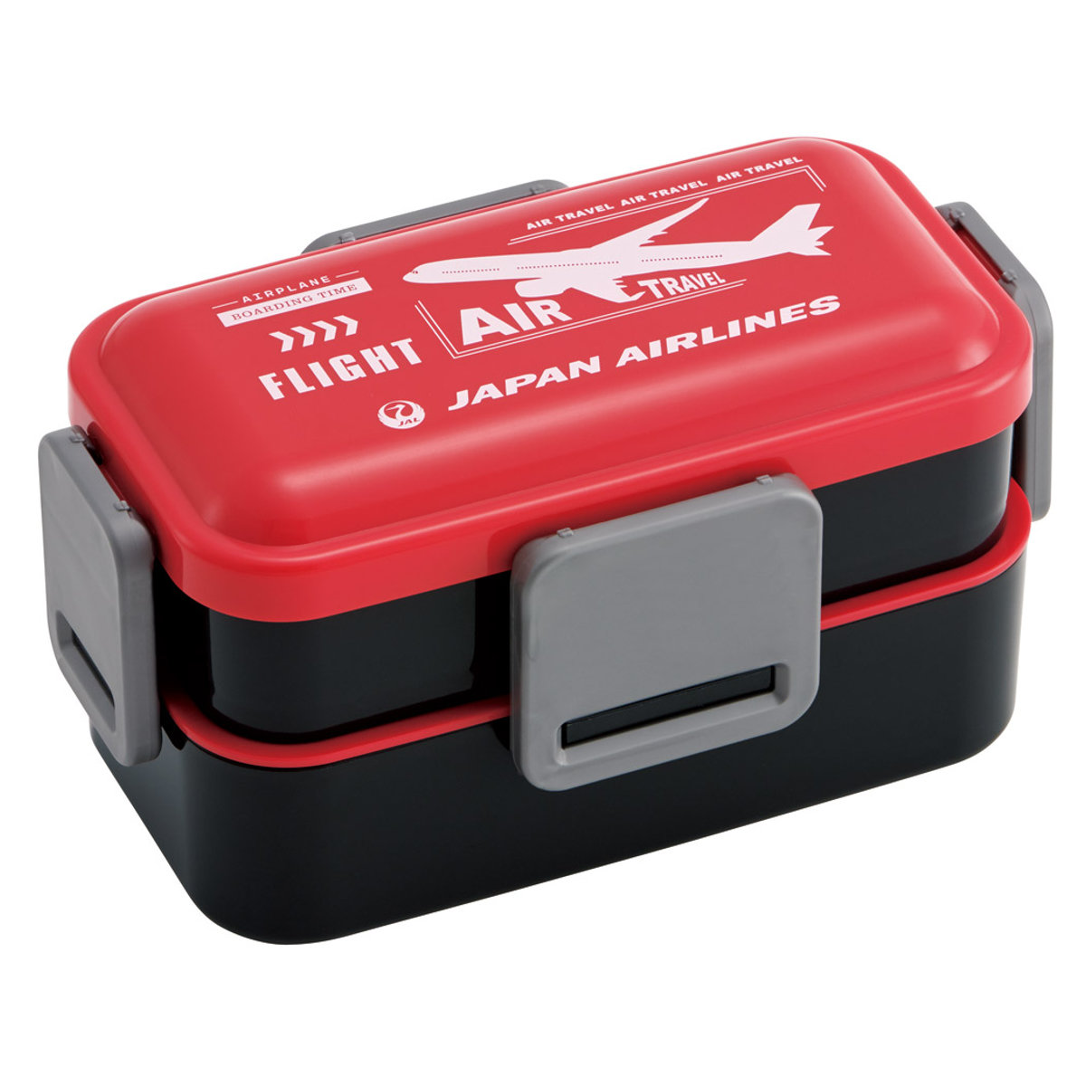 楽天市場】弁当箱 2段 600ml 抗菌2段ふわっと弁当箱 JAL （ ランチ