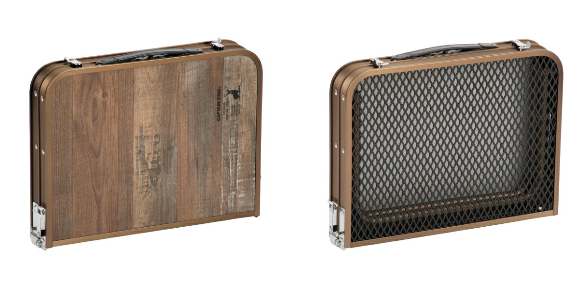 楽天市場】アウトドアテーブル 40×60 ビストロ ハーフメッシュテーブル