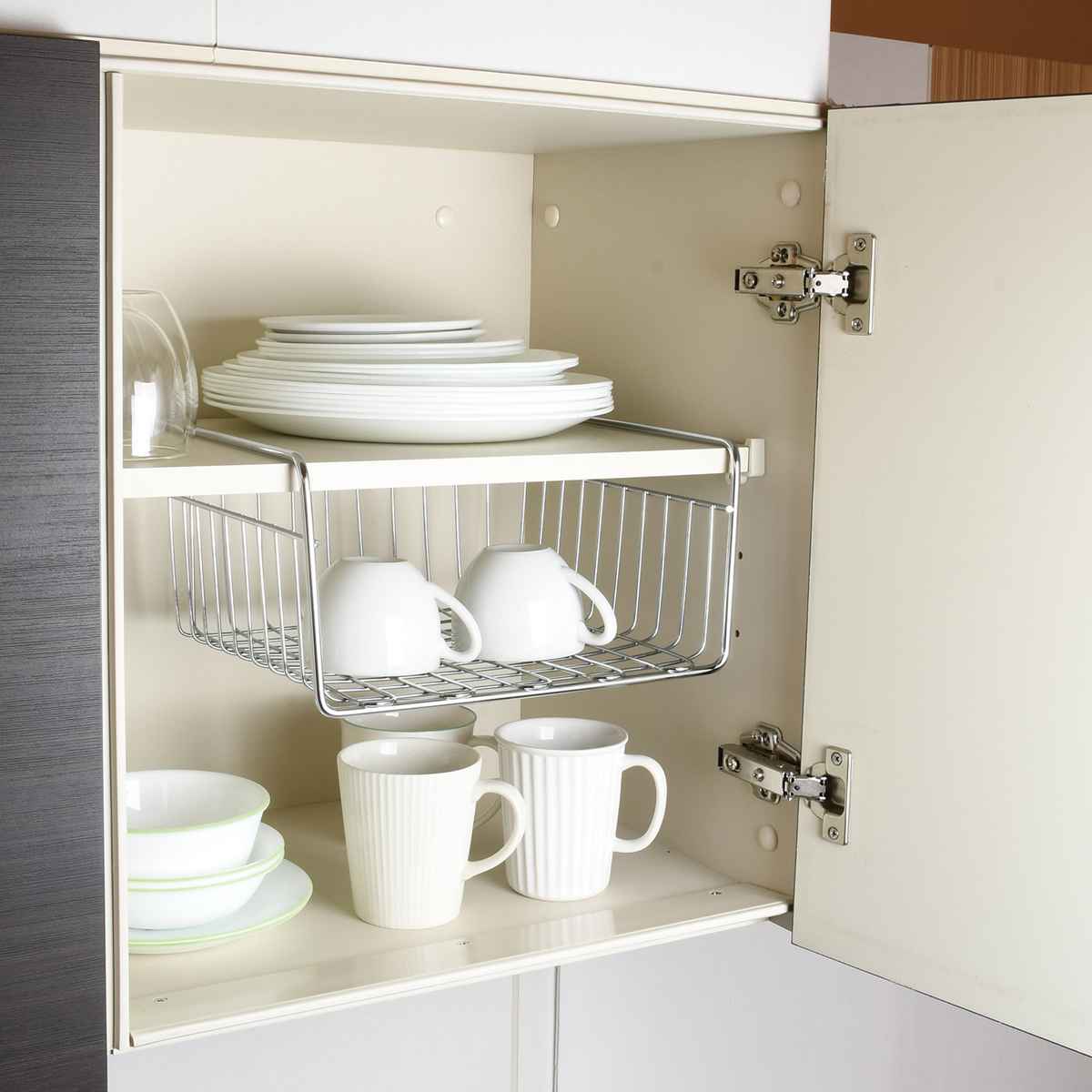 楽天市場】吊り戸棚収納 ストレージセレクト ハンガーバスケット